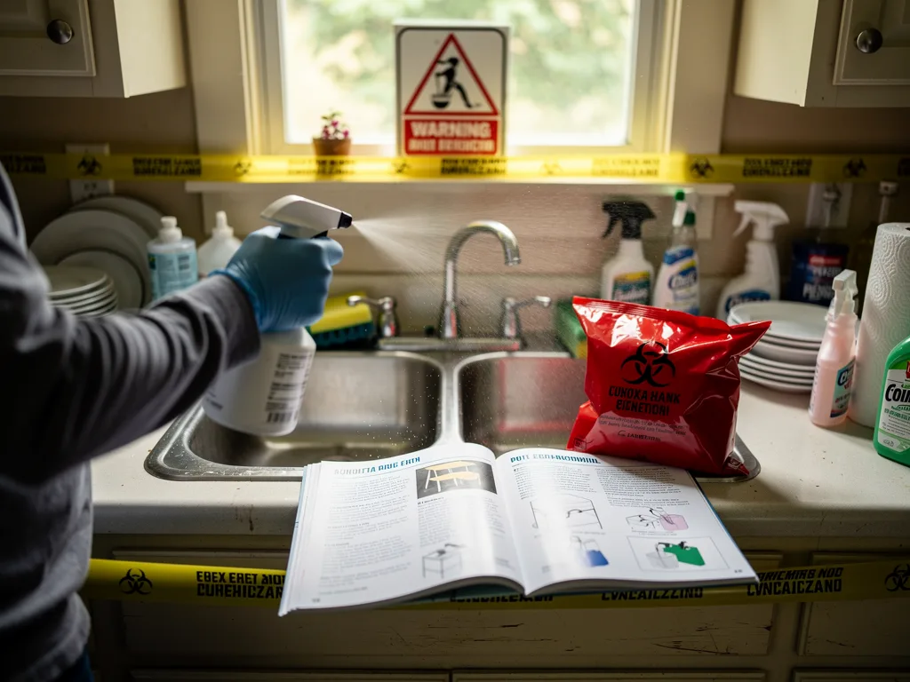 DIY vs when to call a pro for a typical biohazard cleanup
